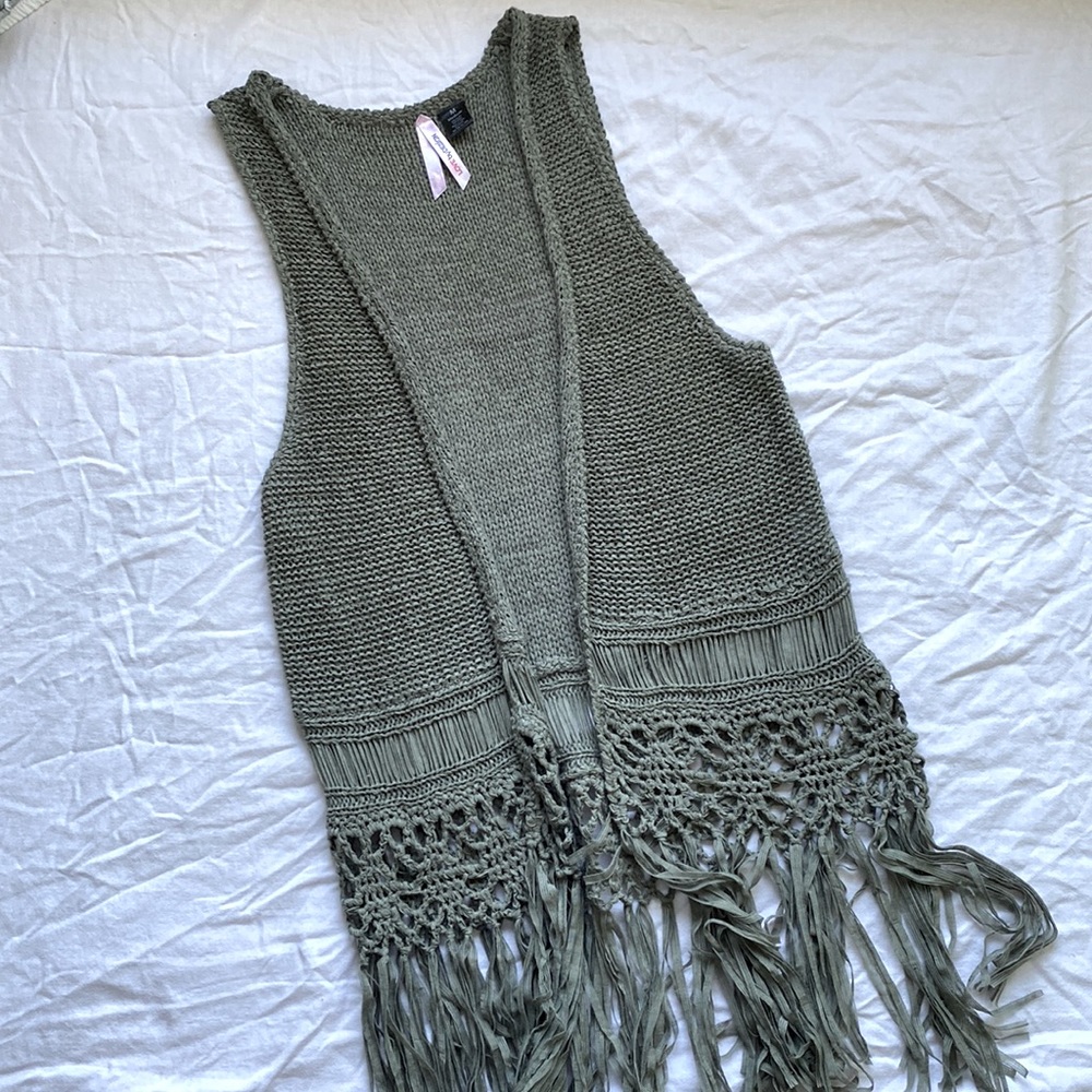 Love by Design knitted vest.